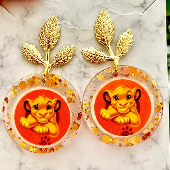 The Lion King Inspired Earrings - Picture 1 of 5